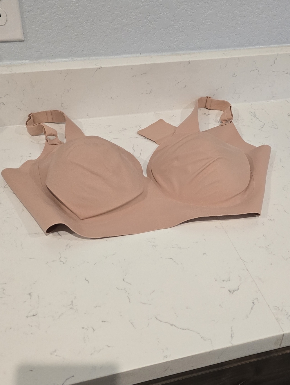 Seamless Wireless Comfort Bra — Blush